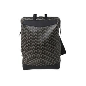 Goyard Sisalpan Backpack Calfskin Black